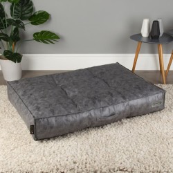 Scruffs & Tramps Colchón para perros Knightsbridge gris M 80x60 cm 
