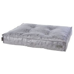 Scruffs & Tramps Colchón para perros Knightsbridge gris M 80x60 cm 