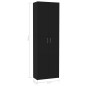 vidaXL Armario de oficina de madera contrachapada negro 60x32x190 cm vidaXL Armario de oficina de madera contrachapada negro 60x32x190 cm