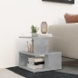 vidaXL Mesa auxiliar de madera ingeniería gris hormigón 40x40x40 cm vidaXL Mesa auxiliar de madera ingeniería gris hormigón 40x40x40 cm