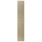 vidaXL Armario de oficina contrachapado color roble 60x32x190 cm