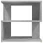 vidaXL Mesa auxiliar de madera ingeniería gris hormigón 40x40x40 cm vidaXL Mesa auxiliar de madera ingeniería gris hormigón 40x40x40 cm