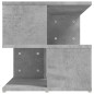 vidaXL Mesa auxiliar de madera ingeniería gris hormigón 40x40x40 cm vidaXL Mesa auxiliar de madera ingeniería gris hormigón 40x40x40 cm