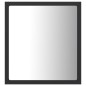 vidaXL Espejo de baño acrílico gris brillo 40x8,5x37 cm vidaXL Espejo de baño acrílico gris brillo 40x8,5x37 cm