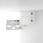 vidaXL Mueble con espejo y LED blanco 76x15x55 cm vidaXL Mueble con espejo y LED blanco 76x15x55 cm