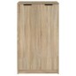 vidaXL Mueble zapatero madera contrachapada roble Sonoma 59x35x100 cm vidaXL Mueble zapatero madera contrachapada roble Sonoma 59x35x100 cm