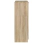 vidaXL Mueble zapatero madera contrachapada roble Sonoma 59x35x100 cm vidaXL Mueble zapatero madera contrachapada roble Sonoma 59x35x100 cm
