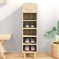 vidaXL Mueble zapatero madera contrachapada roble Sonoma 30x35x105 cm vidaXL Mueble zapatero madera contrachapada roble Sonoma 30x35x105 cm