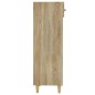 vidaXL Mueble zapatero madera contrachapada roble Sonoma 30x35x105 cm vidaXL Mueble zapatero madera contrachapada roble Sonoma 30x35x105 cm