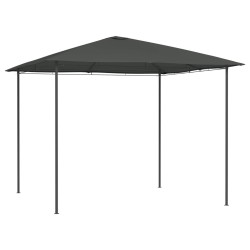 vidaXL Cenador gris antracita 3x3x2,6 m 160 g/m²