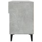 vidaXL Mueble zapatero madera contrachapada gris hormigón 102x35x55 cm vidaXL Mueble zapatero madera contrachapada gris hormigón 102x35x55 cm