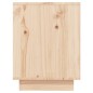 vidaXL Armario zapatero de madera maciza de pino 110x34x45 cm vidaXL Armario zapatero de madera maciza de pino 110x34x45 cm