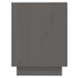 vidaXL Armario zapatero de madera maciza de pino gris 110x34x45 cm vidaXL Armario zapatero de madera maciza de pino gris 110x34x45 cm