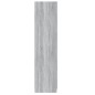 vidaXL Armario madera contrachapada gris Sonoma 90x52x200 cm vidaXL Armario madera contrachapada gris Sonoma 90x52x200 cm