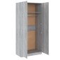vidaXL Armario madera contrachapada gris Sonoma 90x52x200 cm vidaXL Armario madera contrachapada gris Sonoma 90x52x200 cm