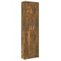 vidaXL Armario pasillo madera contrachapada roble ahumado 55x25x189 cm vidaXL Armario pasillo madera contrachapada roble ahumado 55x25x189 cm
