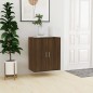 vidaXL Mueble zapatero madera contrachapada roble marrón 60x35x70 cm