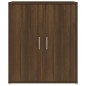 vidaXL Mueble zapatero madera contrachapada roble marrón 60x35x70 cm
