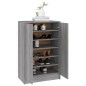 vidaXL Zapatero de madera contrachapada gris Sonoma 60x35x92 cm vidaXL Zapatero de madera contrachapada gris Sonoma 60x35x92 cm