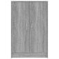 vidaXL Zapatero de madera contrachapada gris Sonoma 60x35x92 cm vidaXL Zapatero de madera contrachapada gris Sonoma 60x35x92 cm