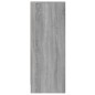 vidaXL Zapatero de madera contrachapada gris Sonoma 60x35x92 cm vidaXL Zapatero de madera contrachapada gris Sonoma 60x35x92 cm