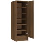 vidaXL Mueble zapatero madera contrachapada roble marrón 32x35x92 cm vidaXL Mueble zapatero madera contrachapada roble marrón 32x35x92 cm