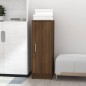 vidaXL Mueble zapatero madera contrachapada roble marrón 32x35x92 cm vidaXL Mueble zapatero madera contrachapada roble marrón 32x35x92 cm