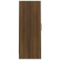 vidaXL Mueble zapatero madera contrachapada roble marrón 32x35x92 cm vidaXL Mueble zapatero madera contrachapada roble marrón 32x35x92 cm