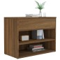 vidaXL Banco zapatero madera contrachapada roble marrón 60x30x45 cm vidaXL Banco zapatero madera contrachapada roble marrón 60x30x45 cm