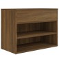 vidaXL Banco zapatero madera contrachapada roble marrón 60x30x45 cm vidaXL Banco zapatero madera contrachapada roble marrón 60x30x45 cm