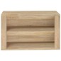 vidaXL Mueble zapatero madera contrachapada roble Sonoma 75x35x45 cm vidaXL Mueble zapatero madera contrachapada roble Sonoma 75x35x45 cm