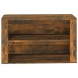vidaXL Mueble zapatero madera contrachapada roble ahumado 75x35x45 cm vidaXL Mueble zapatero madera contrachapada roble ahumado 75x35x45 cm