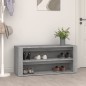 vidaXL Mueble zapatero madera contrachapada gris hormigón 100x35x45 cm vidaXL Mueble zapatero madera contrachapada gris hormigón 100x35x45 cm