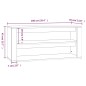 vidaXL Mueble zapatero madera contrachapada gris hormigón 100x35x45 cm vidaXL Mueble zapatero madera contrachapada gris hormigón 100x35x45 cm