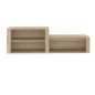 vidaXL Mueble zapatero madera contrachapada roble Sonoma 150x35x45 cm vidaXL Mueble zapatero madera contrachapada roble Sonoma 150x35x45 cm