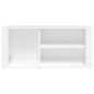 vidaXL Mueble zapatero madera contrachapada blanco 100x35x45 cm vidaXL Mueble zapatero madera contrachapada blanco 100x35x45 cm