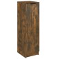 vidaXL Mueble zapatero madera contrachapada roble ahumado 30x35x100 cm vidaXL Mueble zapatero madera contrachapada roble ahumado 30x35x100 cm