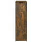 vidaXL Mueble zapatero madera contrachapada roble ahumado 30x35x100 cm vidaXL Mueble zapatero madera contrachapada roble ahumado 30x35x100 cm