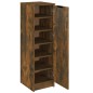 vidaXL Mueble zapatero madera contrachapada roble ahumado 30x35x100 cm vidaXL Mueble zapatero madera contrachapada roble ahumado 30x35x100 cm