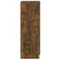 vidaXL Mueble zapatero madera contrachapada roble ahumado 30x35x100 cm vidaXL Mueble zapatero madera contrachapada roble ahumado 30x35x100 cm