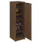 vidaXL Mueble zapatero madera contrachapada marrón roble 30x35x100 cm vidaXL Mueble zapatero madera contrachapada marrón roble 30x35x100 cm