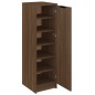 vidaXL Mueble zapatero madera contrachapada marrón roble 30x35x100 cm vidaXL Mueble zapatero madera contrachapada marrón roble 30x35x100 cm