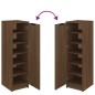vidaXL Mueble zapatero madera contrachapada marrón roble 30x35x100 cm vidaXL Mueble zapatero madera contrachapada marrón roble 30x35x100 cm