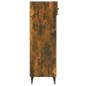 vidaXL Mueble zapatero madera contrachapada roble ahumado 30x35x105 cm vidaXL Mueble zapatero madera contrachapada roble ahumado 30x35x105 cm
