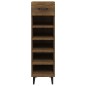 vidaXL Mueble zapatero madera contrachapada marrón roble 30x35x105 cm vidaXL Mueble zapatero madera contrachapada marrón roble 30x35x105 cm