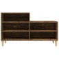 vidaXL Mueble zapatero madera contrachapada roble ahumado 102x36x60 cm vidaXL Mueble zapatero madera contrachapada roble ahumado 102x36x60 cm