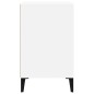 vidaXL Mueble zapatero madera contrachapada blanco brillo 102x36x60 cm vidaXL Mueble zapatero madera contrachapada blanco brillo 102x36x60 cm