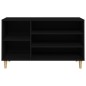 vidaXL Mueble zapatero madera contrachapada negro 102x36x60 cm vidaXL Mueble zapatero madera contrachapada negro 102x36x60 cm