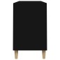 vidaXL Mueble zapatero madera contrachapada negro 102x36x60 cm vidaXL Mueble zapatero madera contrachapada negro 102x36x60 cm