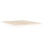 vidaXL Estructura de cama de madera maciza de pino blanco 160x200 cm